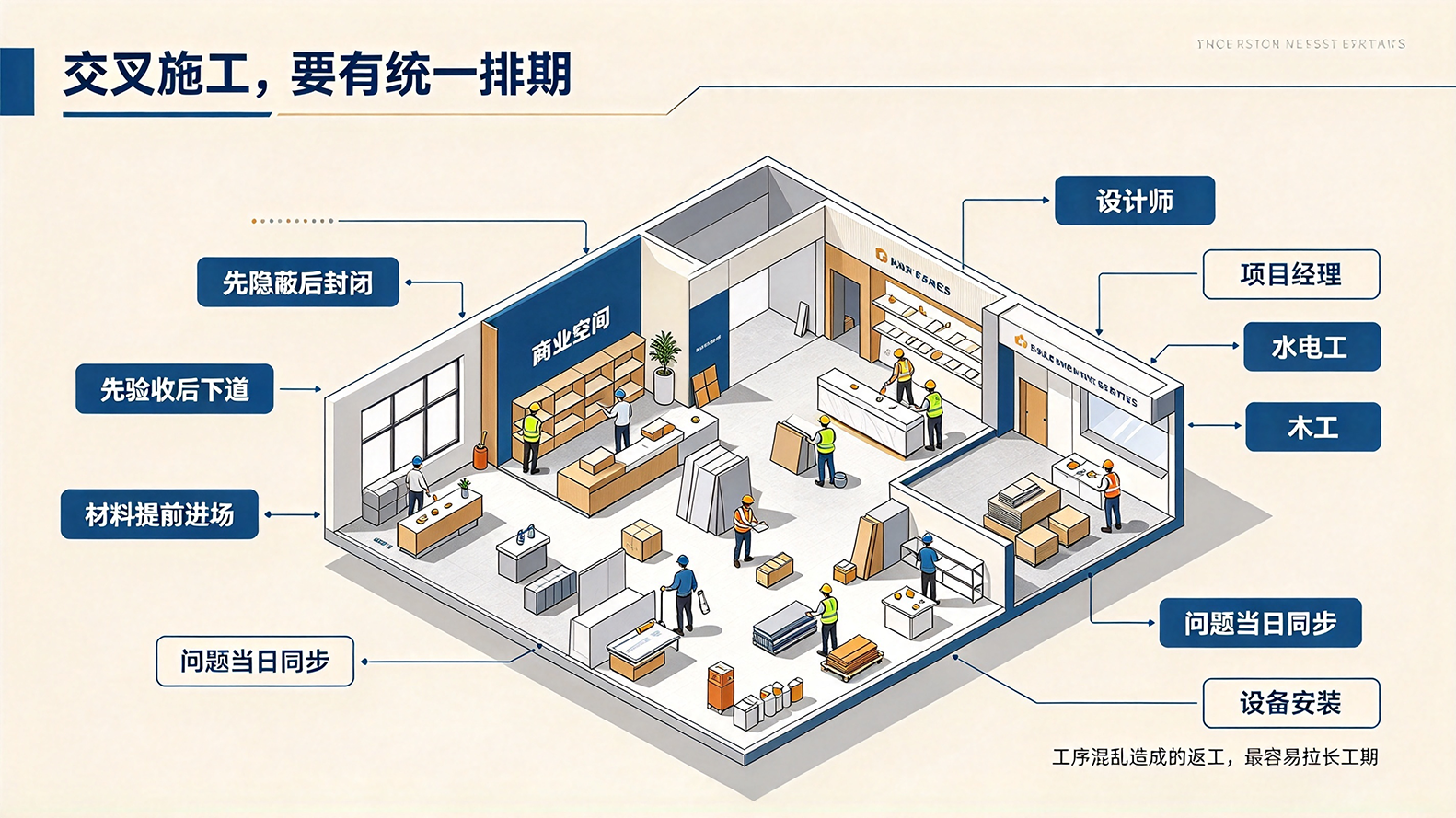 保定装修｜巨恒装饰解析保定工装工期延期避坑要点