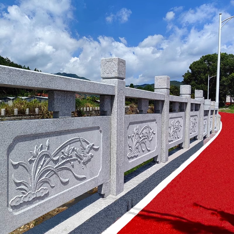 芝麻灰桥栏杆厂家 花岗岩石材源头生产工厂插图 芝麻灰桥栏杆厂家 花岗岩石材源头生产工厂插图