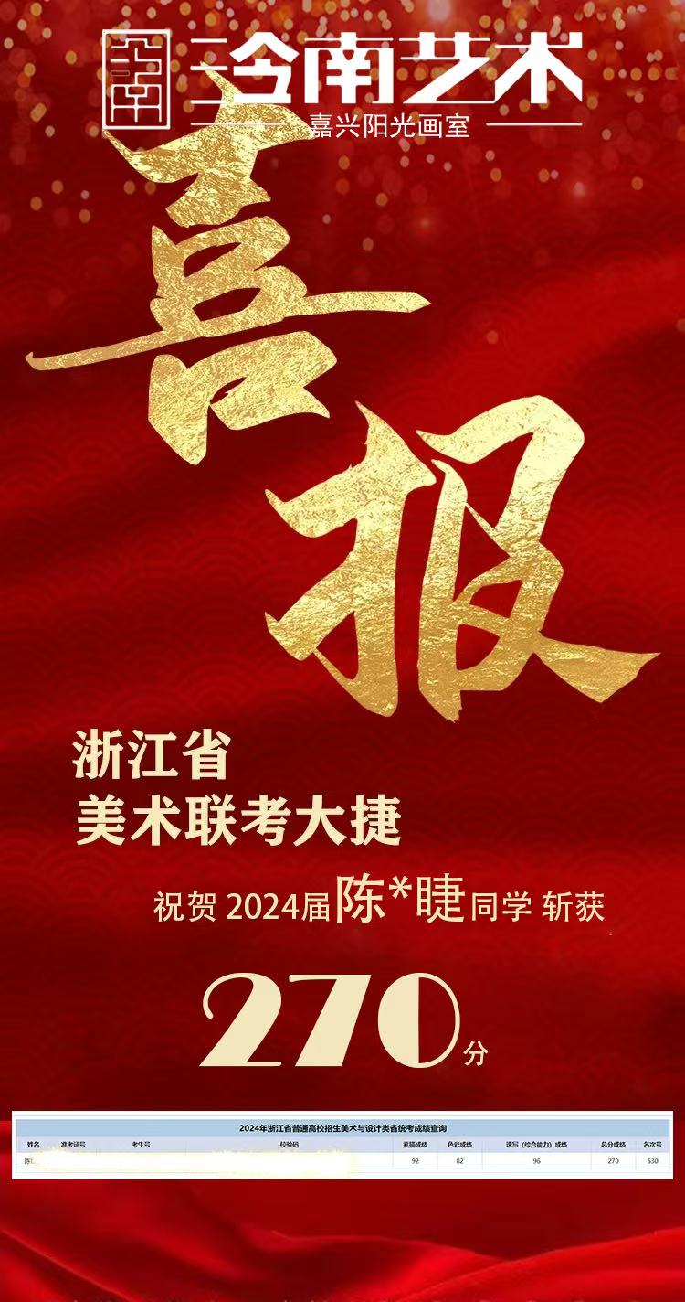 嘉兴美术培训：阳光画室专业升学辅导