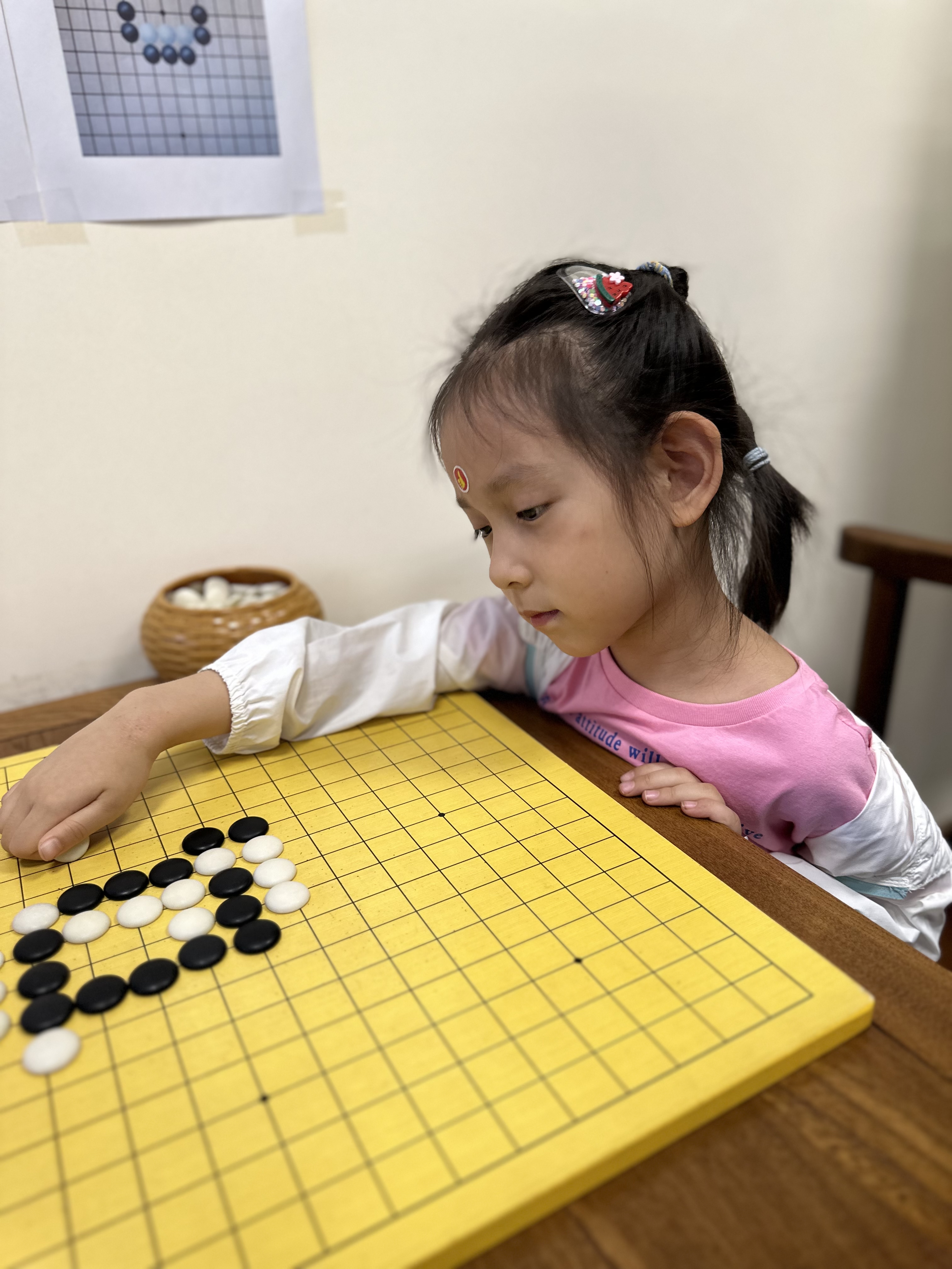 南开区围棋级位班 秦汉胡同授课