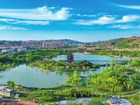 山西吕梁：夏日如意湖 宜居风光好