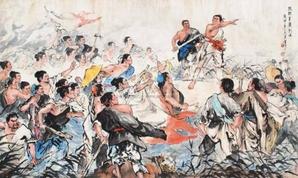 古代技术条件下，即使是只能“斩木为兵”，也需要结成战阵，才能组织起来进行战争，小规模的游击战只能构成一定程度的骚扰